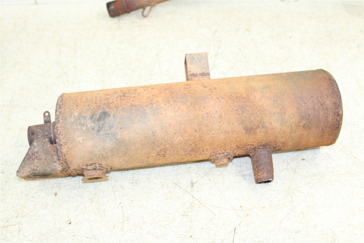 1997 Polaris Magnum 425 4x4 Exhaust Head Pipe Silencer Muffler 34162