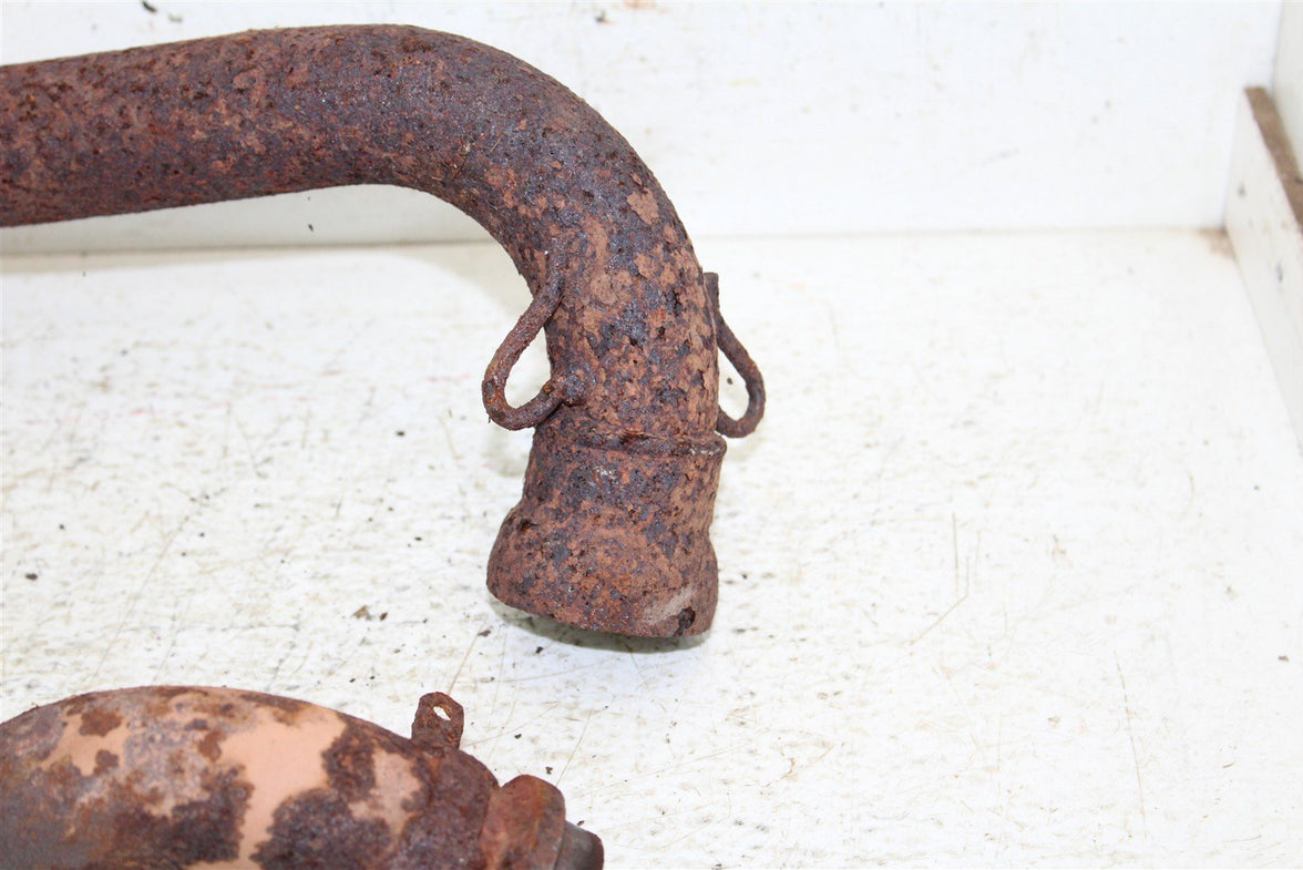 1997 Polaris Magnum 425 4x4 Exhaust Head Pipe Silencer Muffler 34162