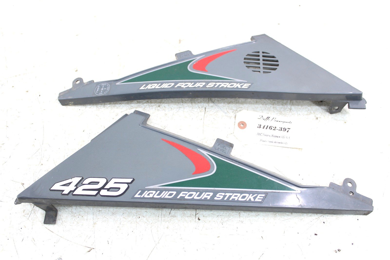 1997 Polaris Magnum 425 4x4 Gas Tank Shroud Fenders Left Right 34162