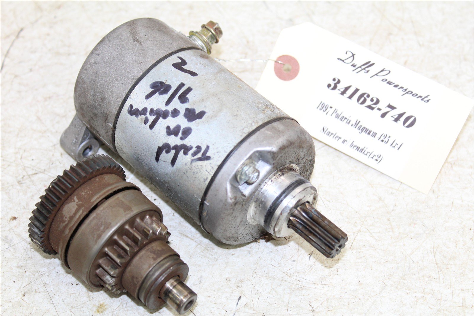 1997 Polaris Magnum 425 4x4 Starter Motor w/ Bendix Gear 34162