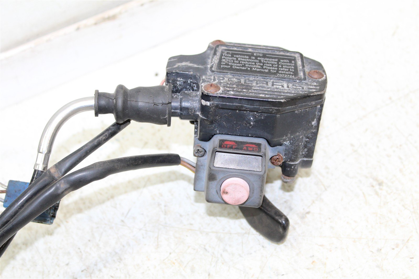 1997 Polaris Magnum 425 4x4 Throttle Lever Housing w/ Cable 34162
