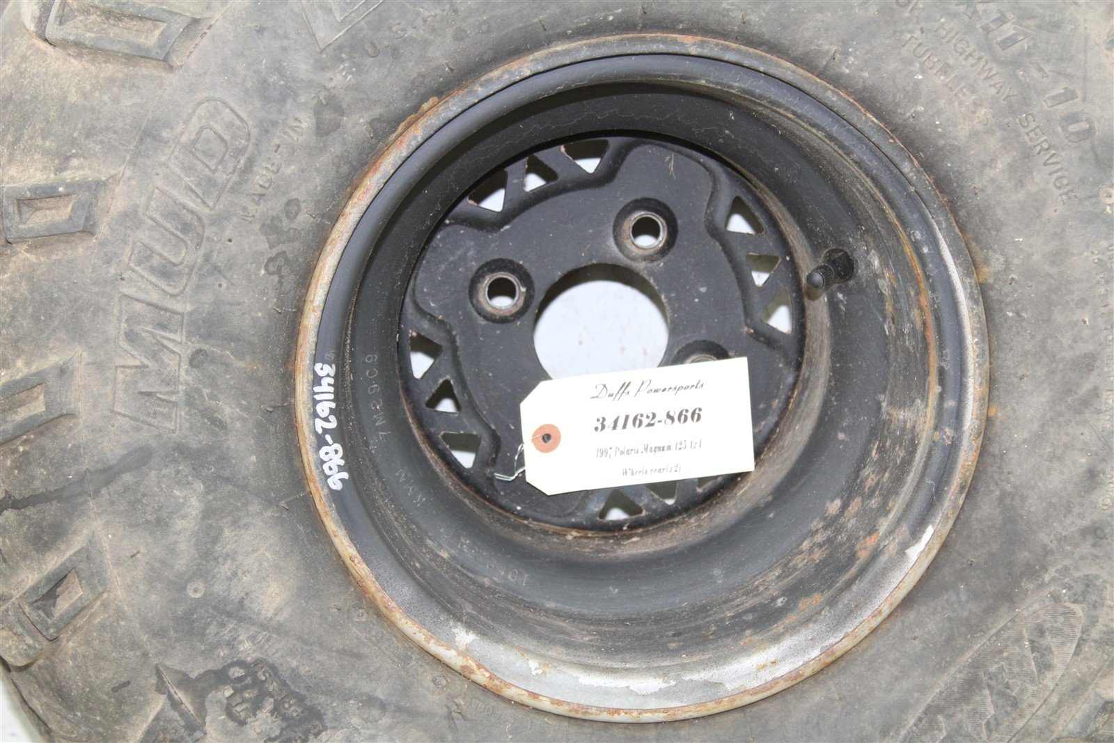 1997 Polaris Magnum 425 4x4 Rear Wheel Set Rims 34162