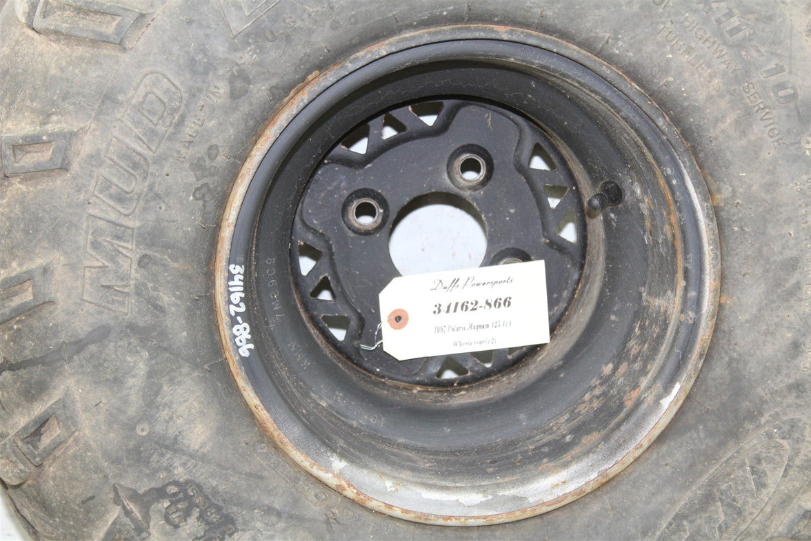 1997 Polaris Magnum 425 4x4 Rear Wheel Set Rims 34162