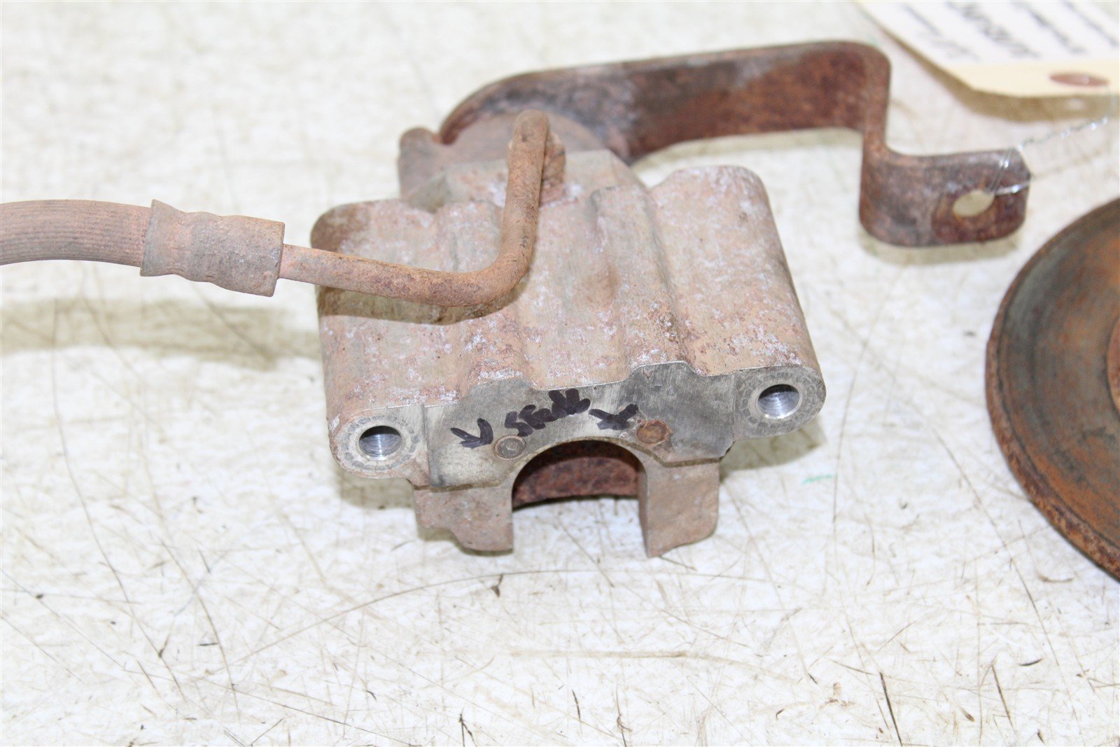 1997 Polaris Magnum 425 4x4 Rear Brake Caliper w/ Rotor 34162