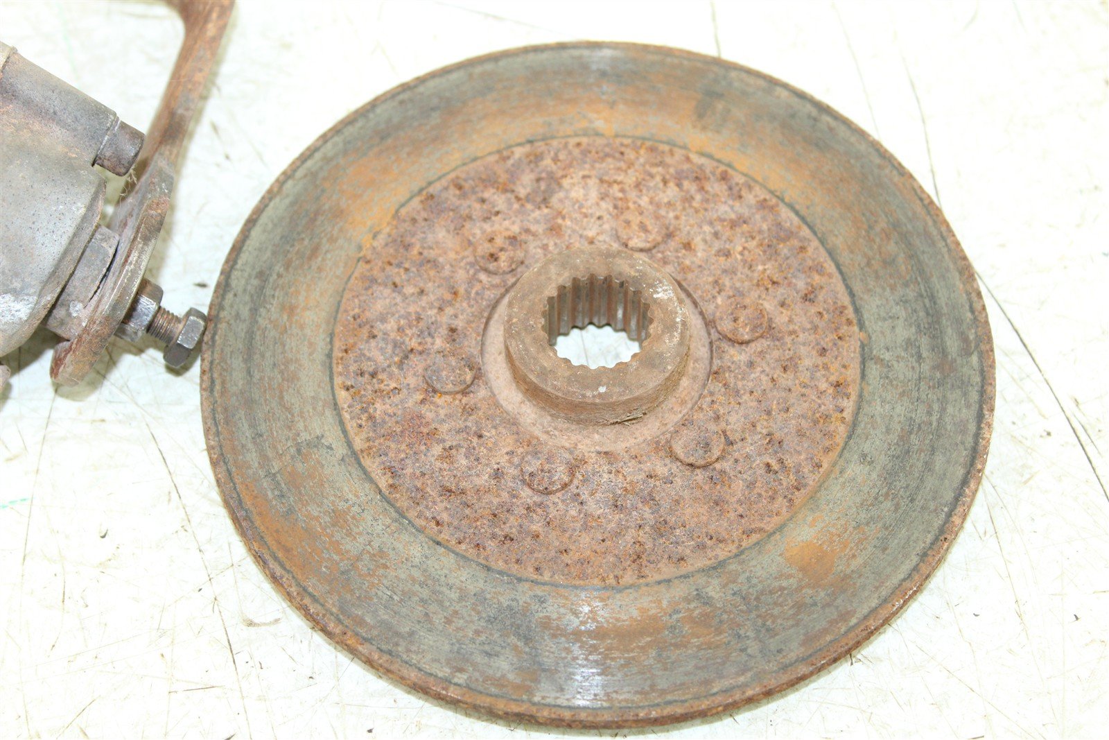 1997 Polaris Magnum 425 4x4 Rear Brake Caliper w/ Rotor 34162