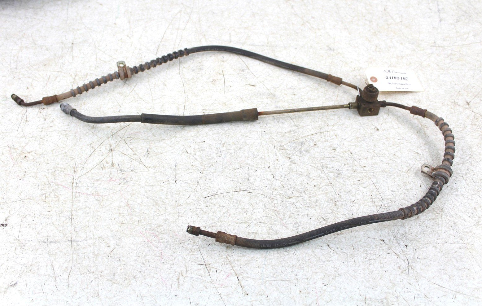 1997 Polaris Magnum 425 4x4 Front Brake Hose Line 34162