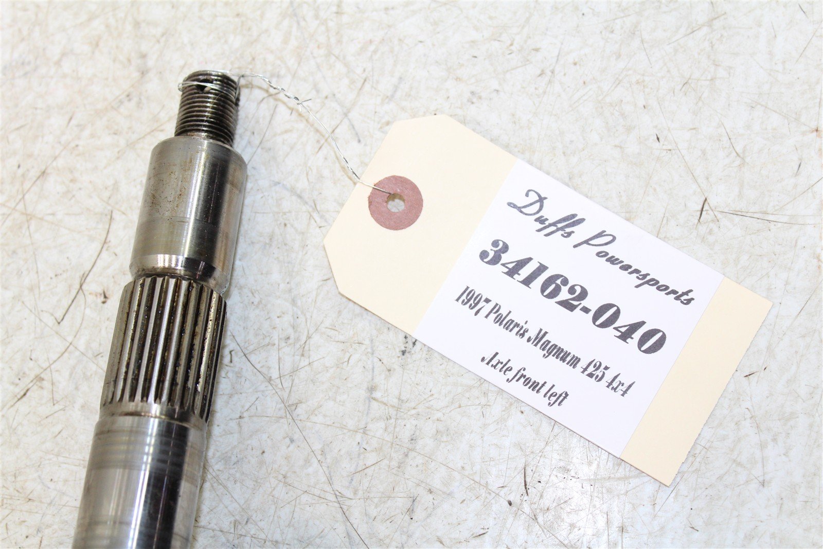 1997 Polaris Magnum 425 4x4 Left Front CV Axle Boot Straight 34162