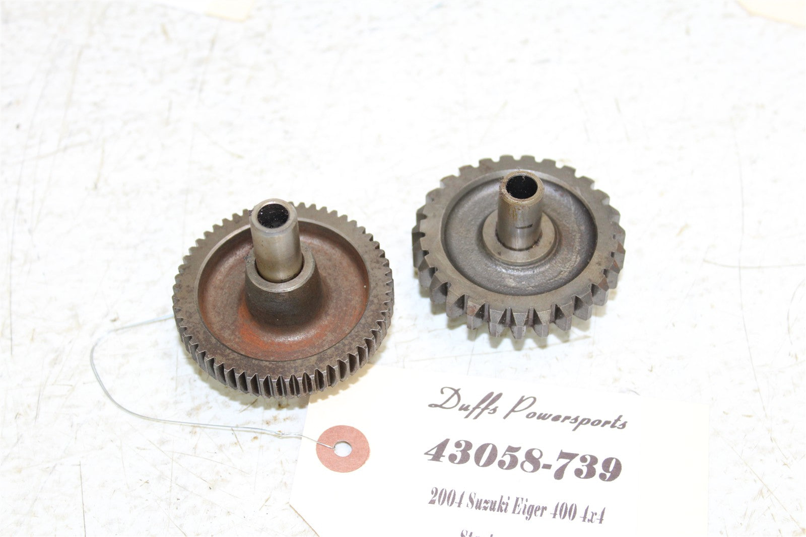 2004 Suzuki Eiger 400 4x4 Starter Motor Limiter Reduction Gears 43058