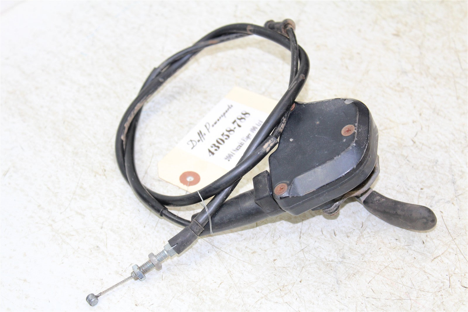 2004 Suzuki Eiger 400 4x4 Throttle Lever Housing w/ Cable 43058