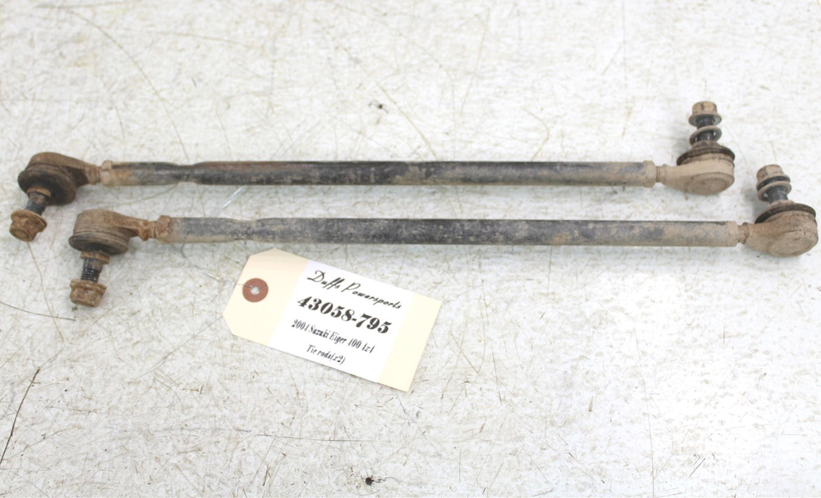 2004 Suzuki Eiger 400 4x4 Tie Rods Ends Left Right 43058