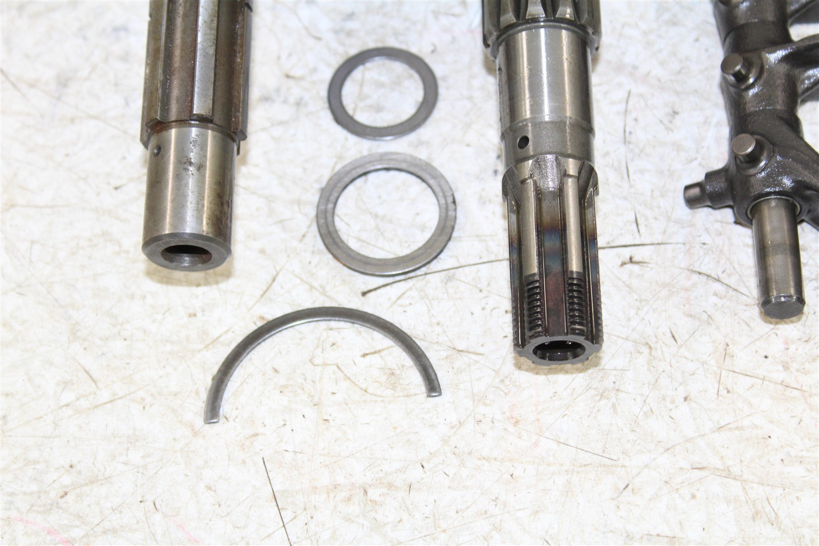 2004 Suzuki Eiger 400 4x4 Transmission Gears Shift Shaft Forks Drum 43058
