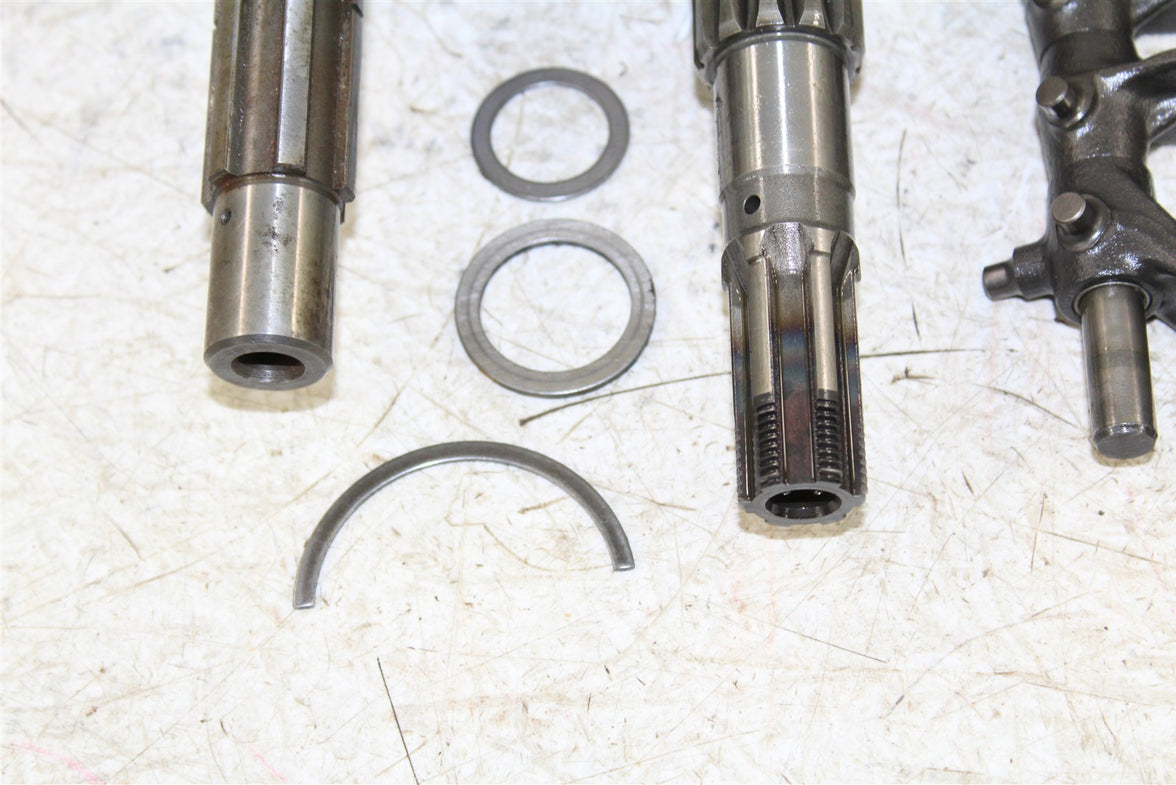 2004 Suzuki Eiger 400 4x4 Transmission Gears Shift Shaft Forks Drum 43058