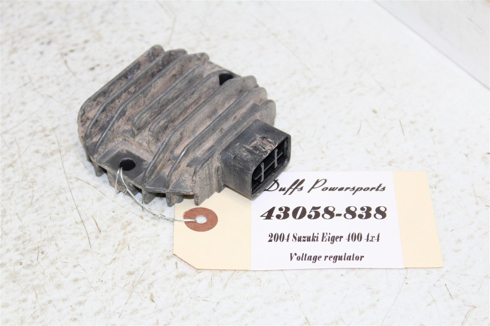 2004 Suzuki Eiger 400 4x4 Voltage Regulator Rectifier 43058