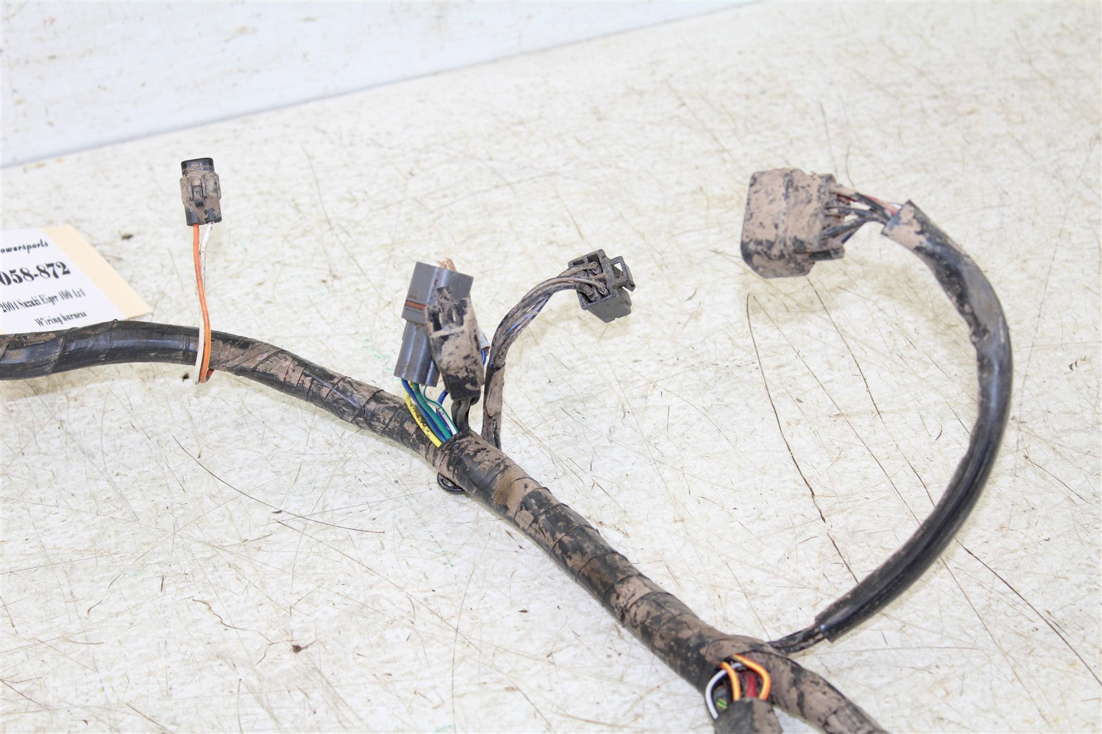 2004 Suzuki Eiger 400 4x4 Wire Wiring Harness Loom 43058