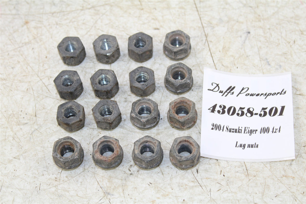 2004 Suzuki Eiger 400 4x4 Lug Nuts 43058