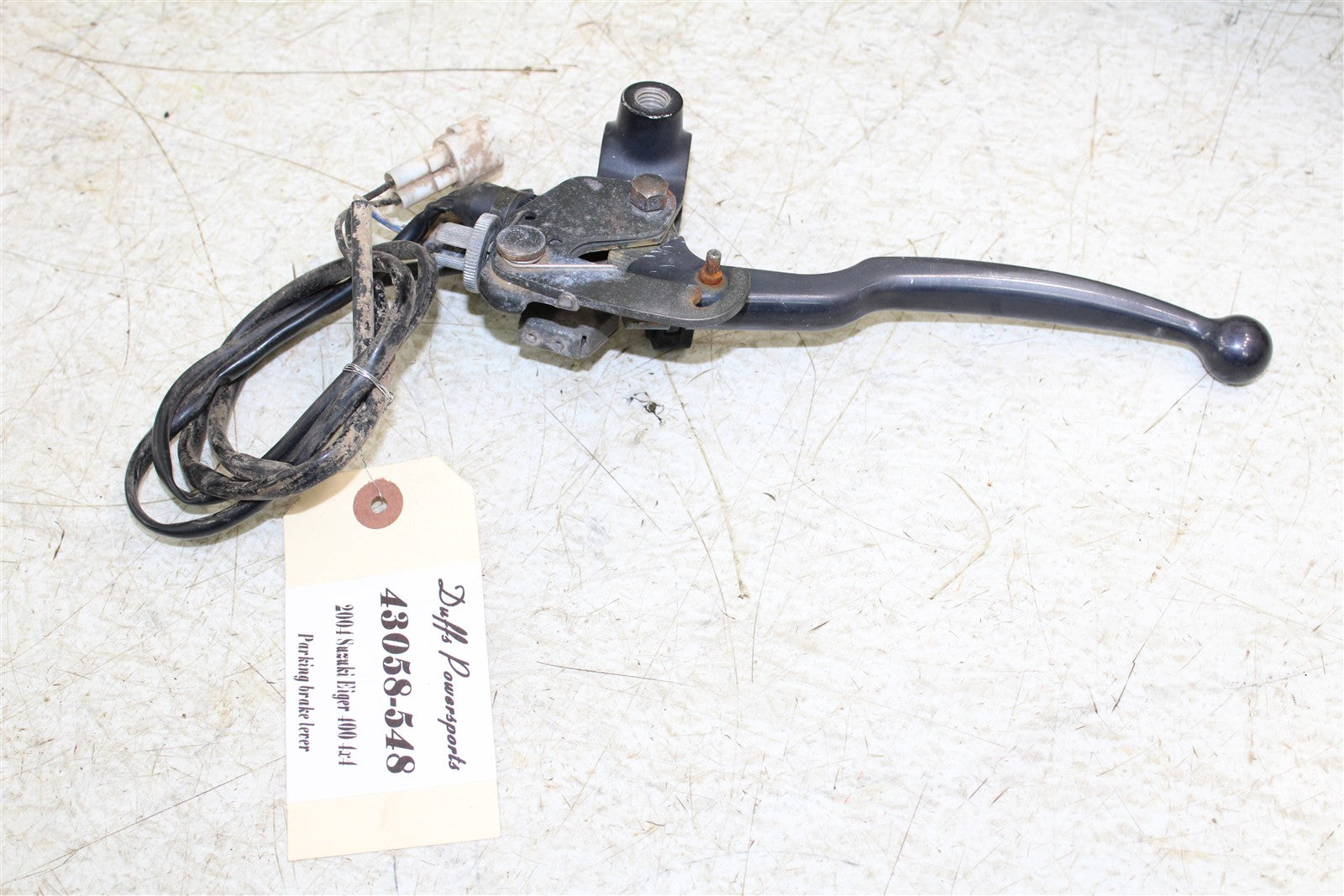 2004 Suzuki Eiger 400 4x4 Parking Brake Lever w/ Perch Mount 43058