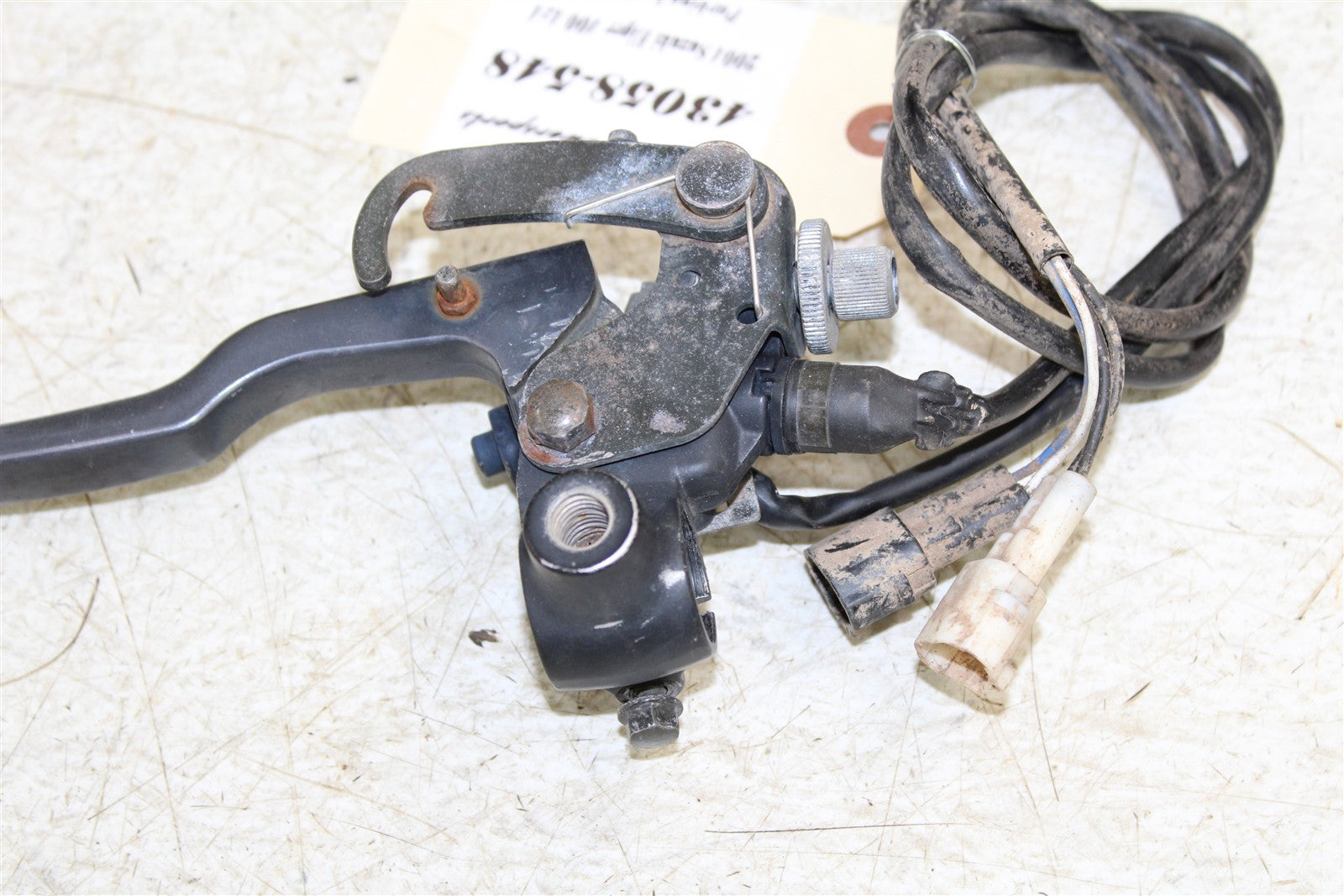 2004 Suzuki Eiger 400 4x4 Parking Brake Lever w/ Perch Mount 43058