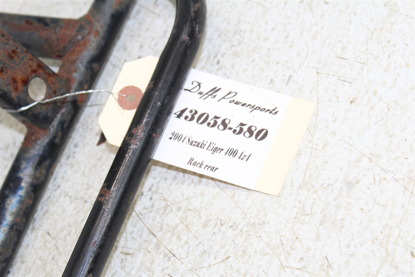 2004 Suzuki Eiger 400 4x4 Rear Rack Mount Carrier 43058