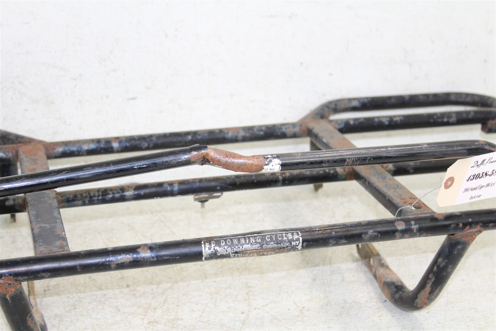 2004 Suzuki Eiger 400 4x4 Rear Rack Mount Carrier 43058