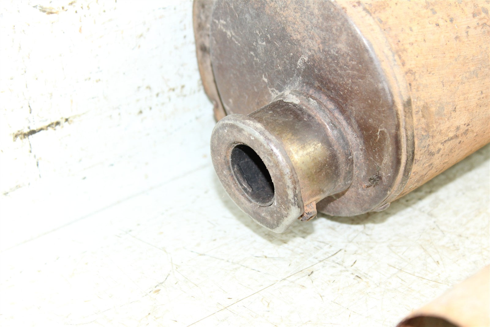 2004 Suzuki Eiger 400 4x4 Exhaust Head Pipe Silencer Muffler 43058