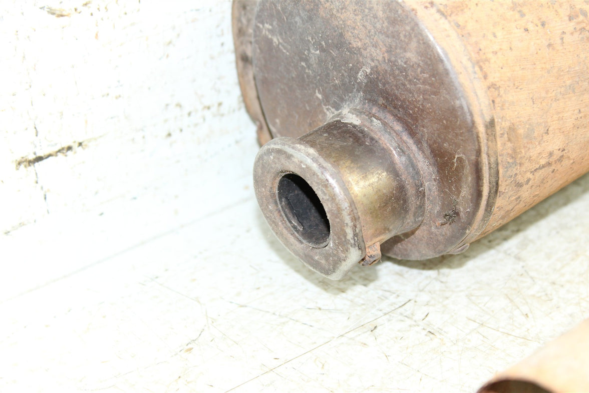 2004 Suzuki Eiger 400 4x4 Exhaust Head Pipe Silencer Muffler 43058