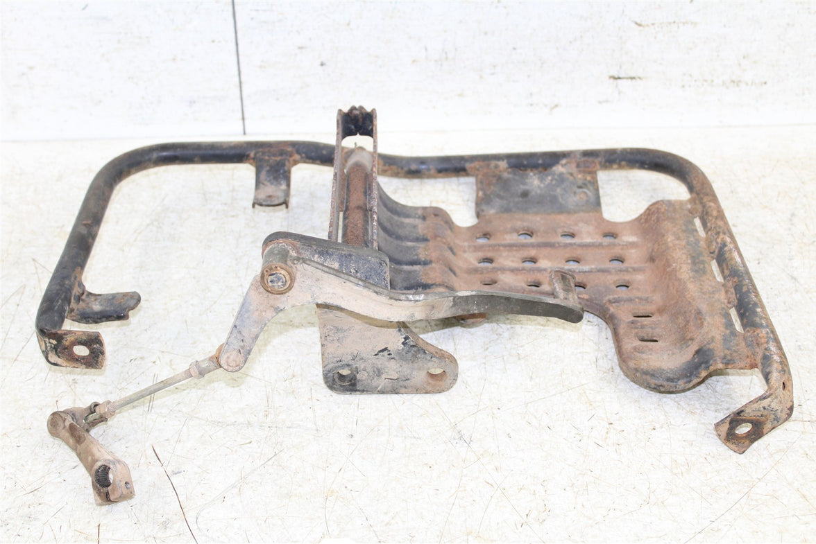 2004 Suzuki Eiger 400 4x4 Foot Pegs Rests Set Left w/ Shifter Right 43058