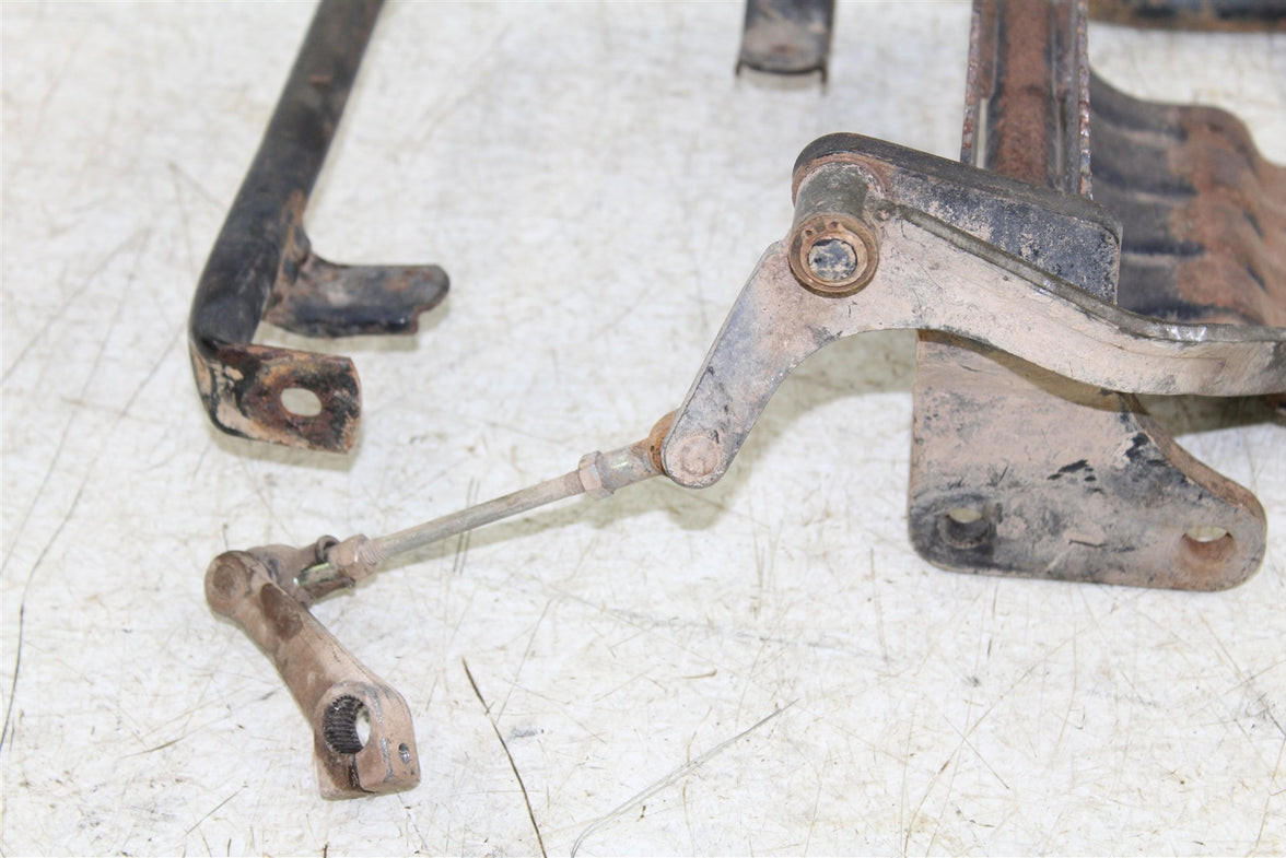 2004 Suzuki Eiger 400 4x4 Foot Pegs Rests Set Left w/ Shifter Right 43058