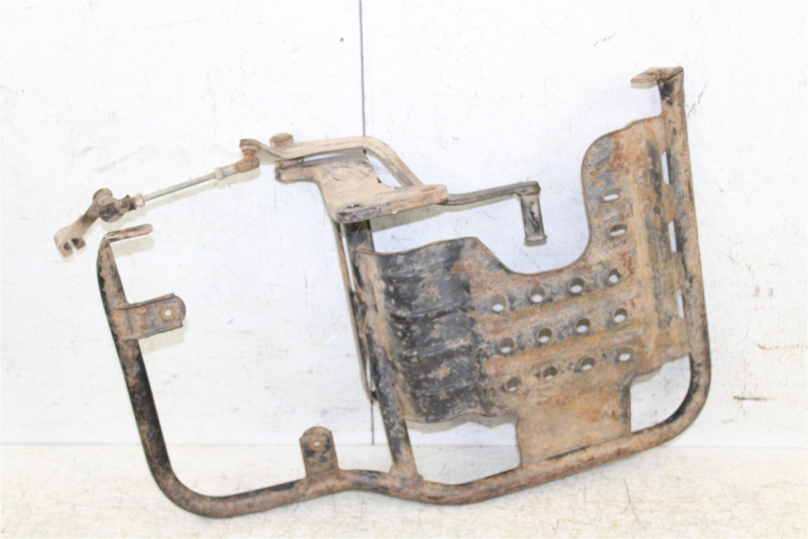 2004 Suzuki Eiger 400 4x4 Foot Pegs Rests Set Left w/ Shifter Right 43058