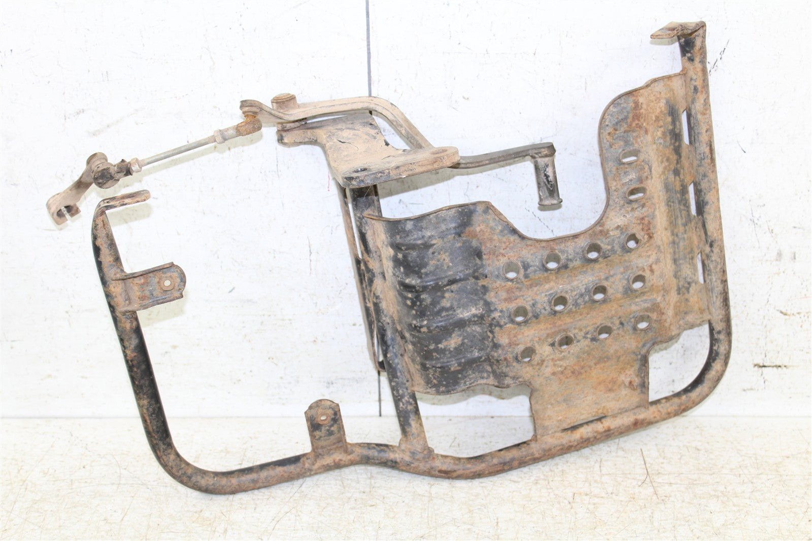 2004 Suzuki Eiger 400 4x4 Foot Pegs Rests Set Left w/ Shifter Right 43058