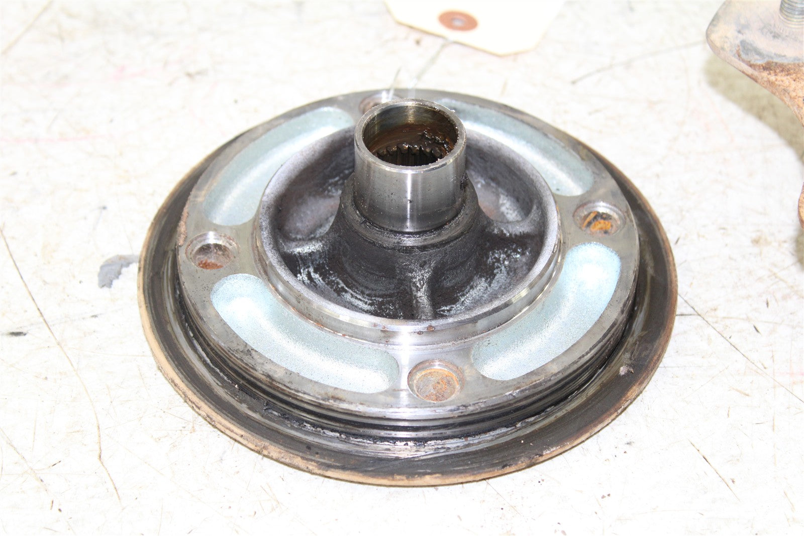 2004 Suzuki Eiger 400 4x4 Rear Hubs Wheel Mounts 43058