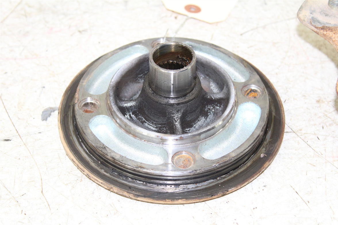 2004 Suzuki Eiger 400 4x4 Rear Hubs Wheel Mounts 43058