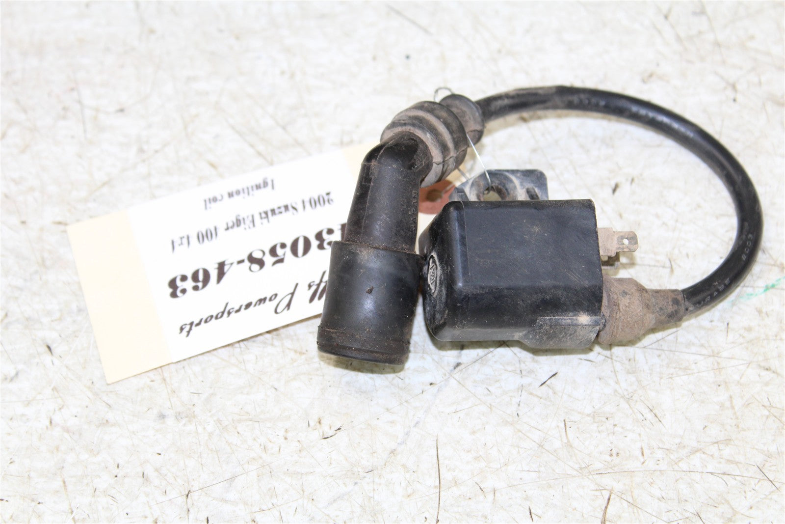 2004 Suzuki Eiger 400 4x4 Ignition Coil Wire Spark Plug Boot 43058