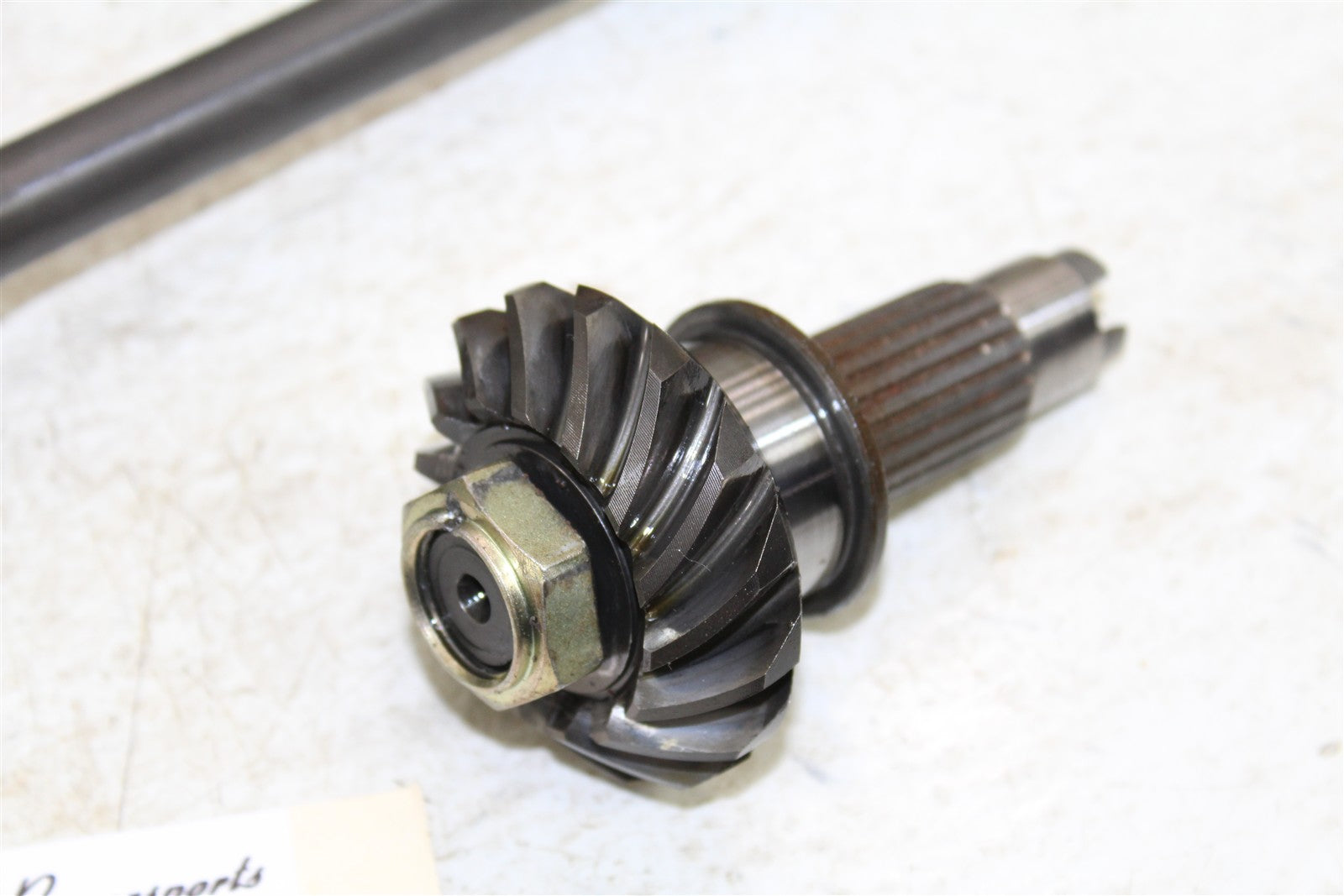 2004 Suzuki Eiger 400 4x4 Center Middle Drive Shaft Assembly w/ Bevel Gear 43058