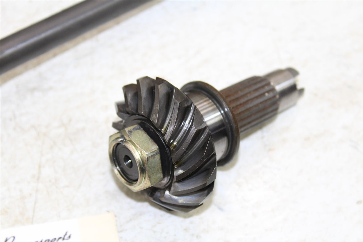 2004 Suzuki Eiger 400 4x4 Center Middle Drive Shaft Assembly w/ Bevel Gear 43058