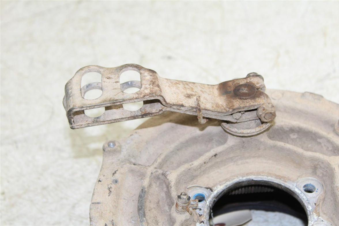 2004 Suzuki Eiger 400 4x4 Rear Brake Drum Backing Plate Panel Hub 43058