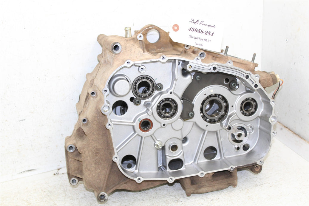 2004 Suzuki Eiger 400 4x4 LT-F Engine Cases Crankcase Left Right 43058