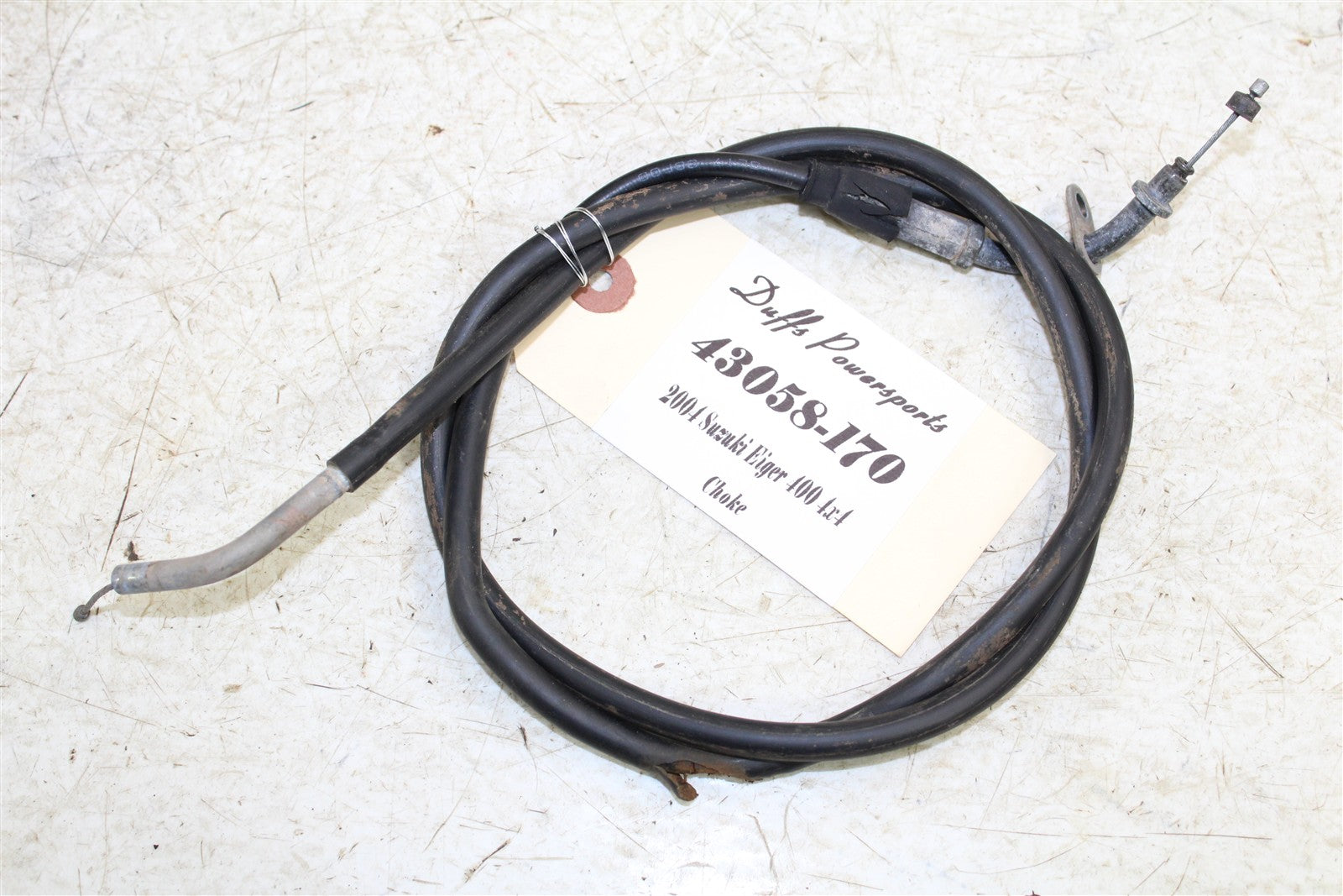 2004 Suzuki Eiger 400 4x4 Choke Cable 43058