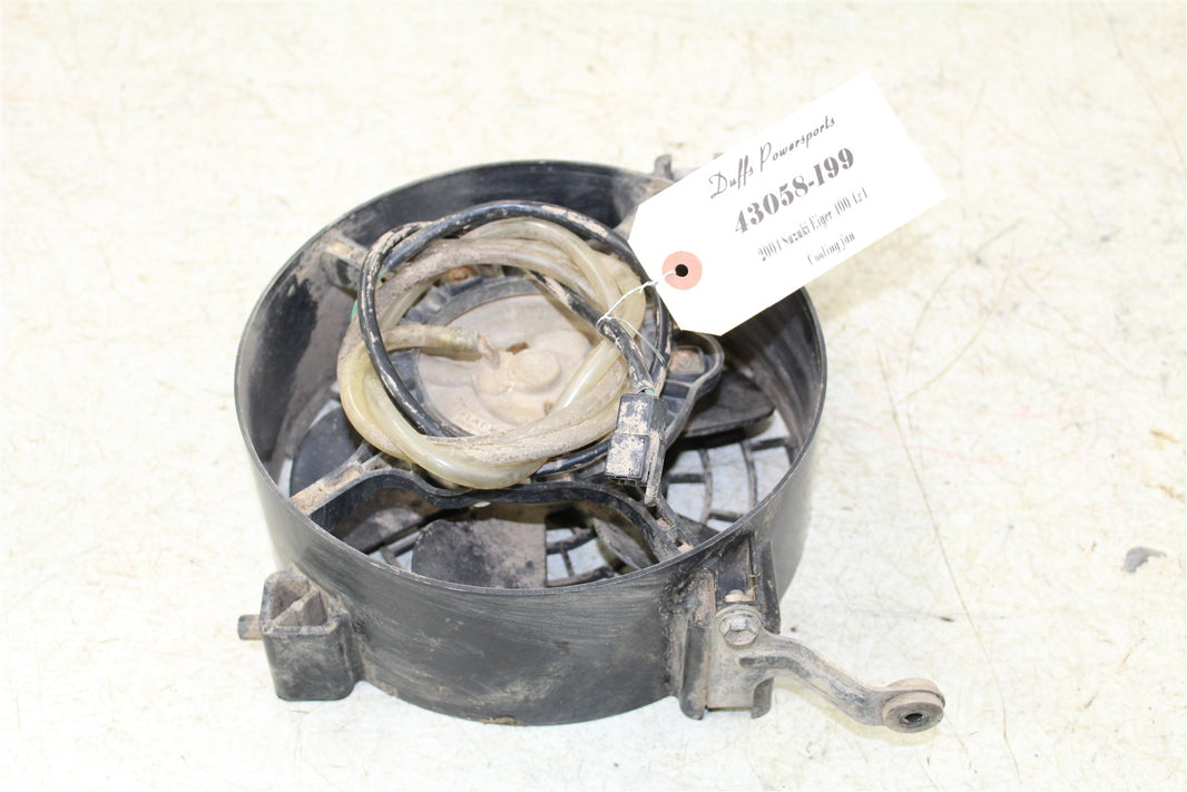2004 Suzuki Eiger 400 4x4 Engine Cooling Fan 43058