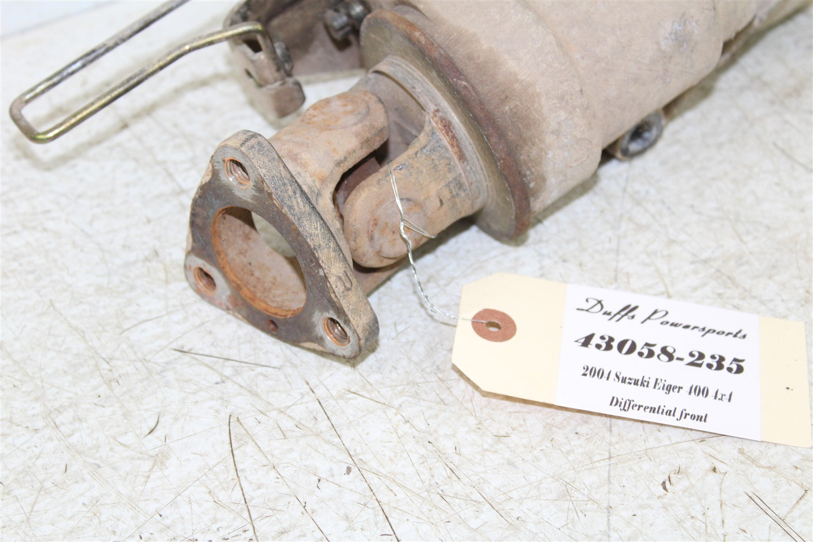 2004 Suzuki Eiger 400 4x4 Front Differential 43058