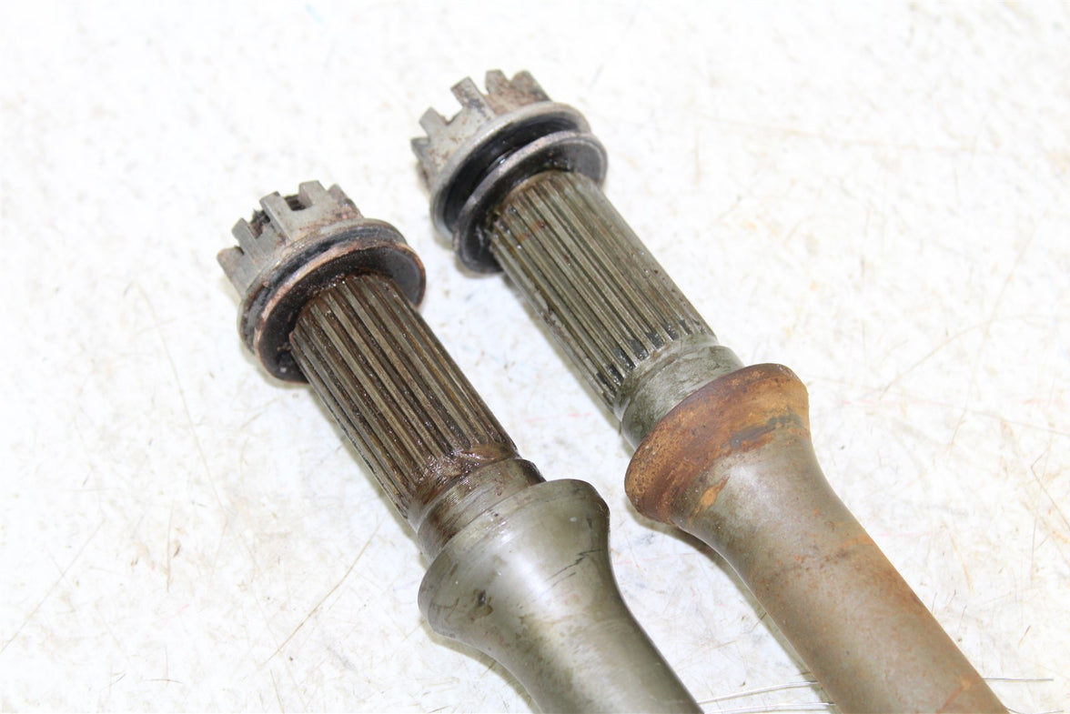 2004 Suzuki Eiger 400 4x4 Rear Drive Axles Left Right 43058
