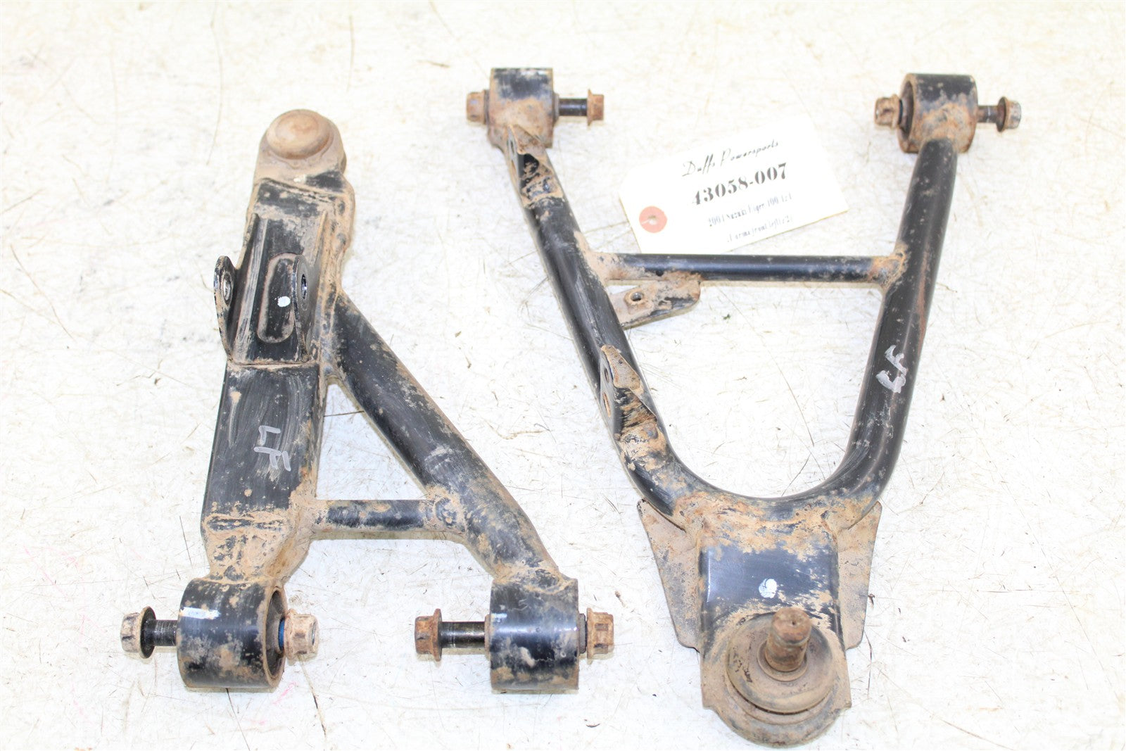 2004 Suzuki Eiger 400 4x4 Front Left Control A Arms Upper Lower 43058