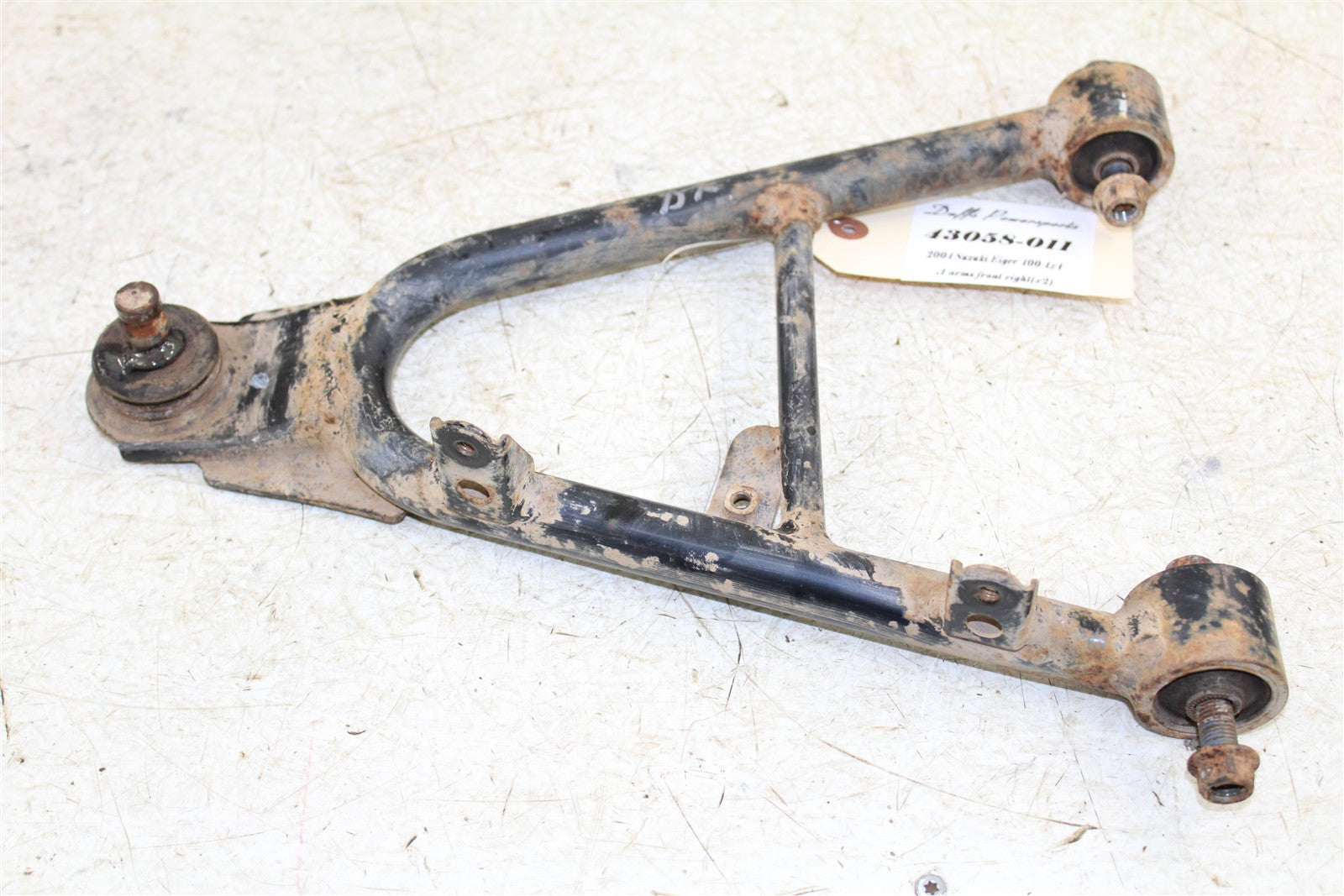 2004 Suzuki Eiger 400 4x4 Front Right Control A Arms Upper Lower 43058
