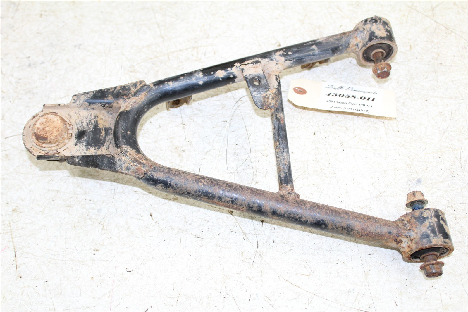 2004 Suzuki Eiger 400 4x4 Front Right Control A Arms Upper Lower 43058