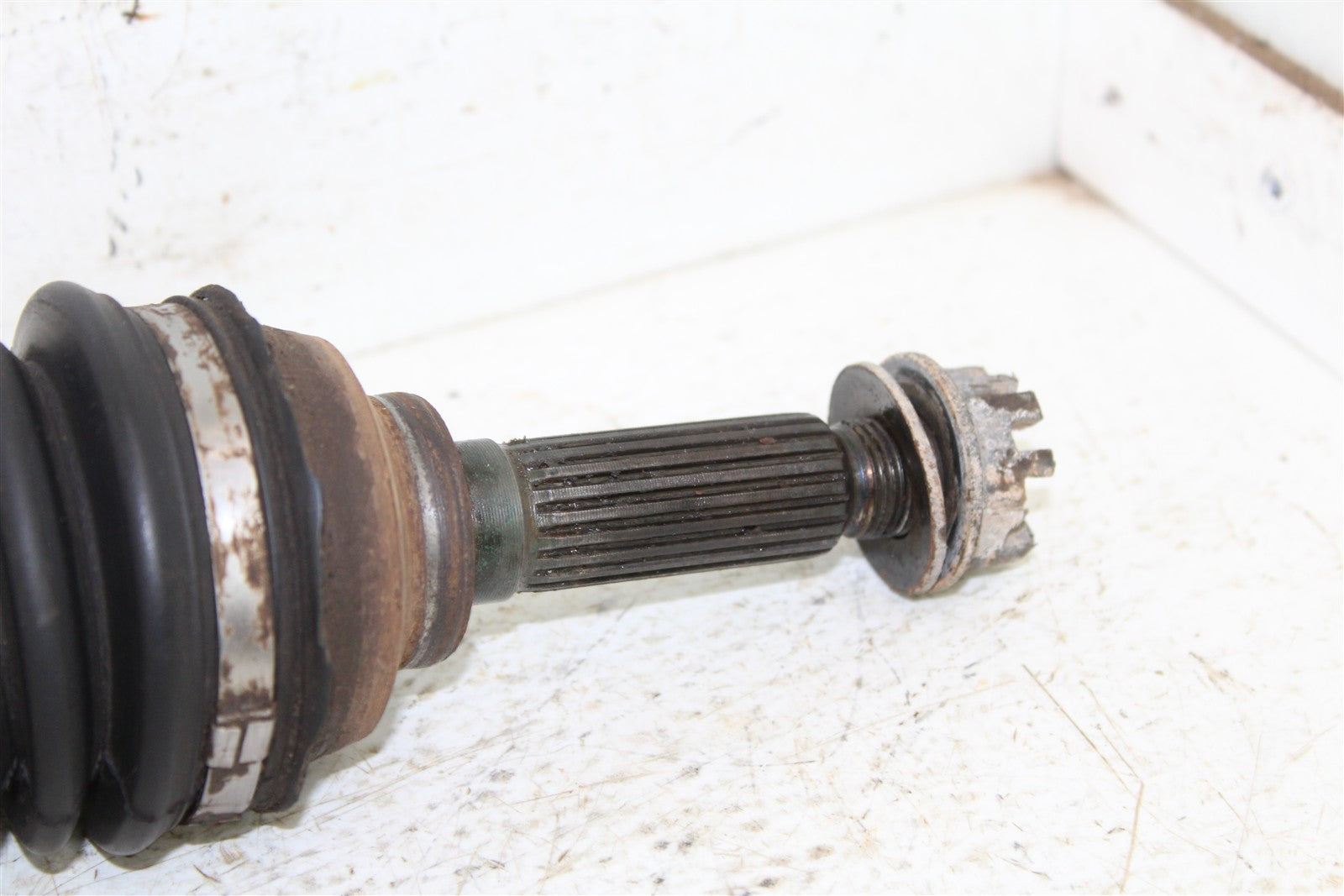2004 Suzuki Eiger 400 4x4 Left Front CV Axle Boot Straight 43058