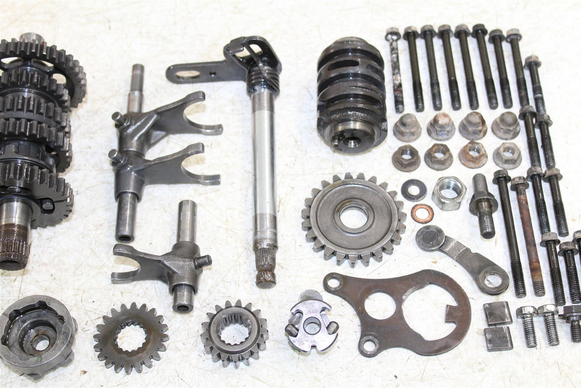 1990 Honda CR 80R Transmission Gears Shaft Shift Drum 15078