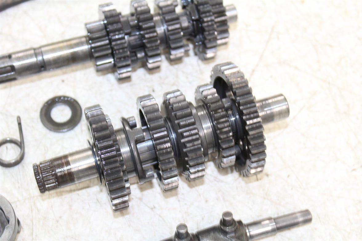 1990 Honda CR 80R Transmission Gears Shaft Shift Drum 15078