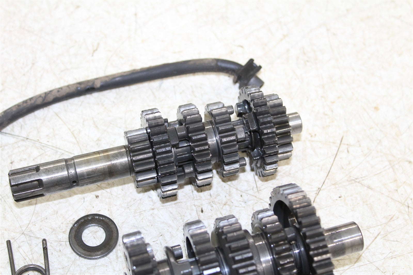 1990 Honda CR 80R Transmission Gears Shaft Shift Drum 15078
