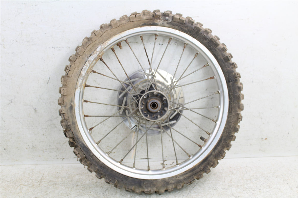 1990 Honda CR 80R Front Wheel Rim Hub w/ Brake Rotor 15078