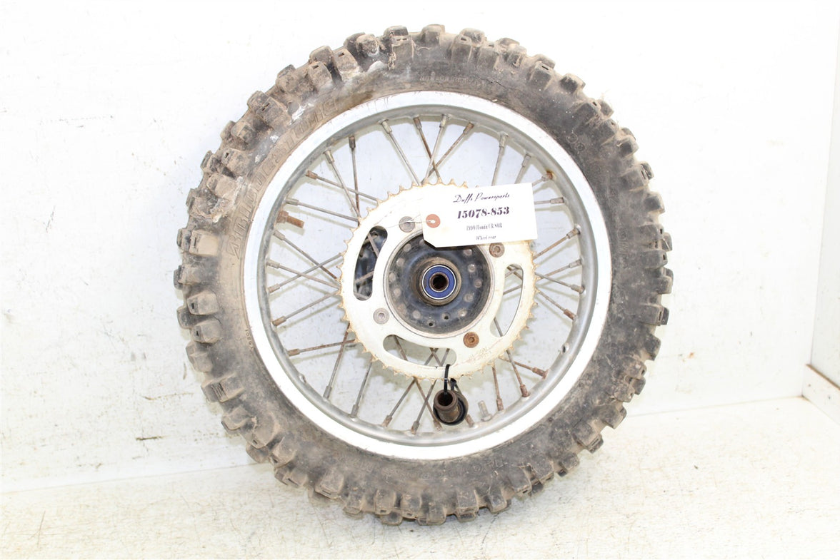1990 Honda CR 80R Rear Wheel Rim Hub 15078