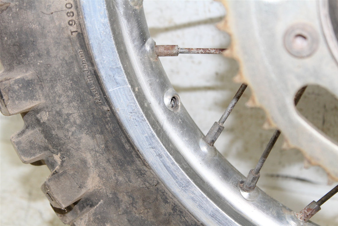 1990 Honda CR 80R Rear Wheel Rim Hub 15078